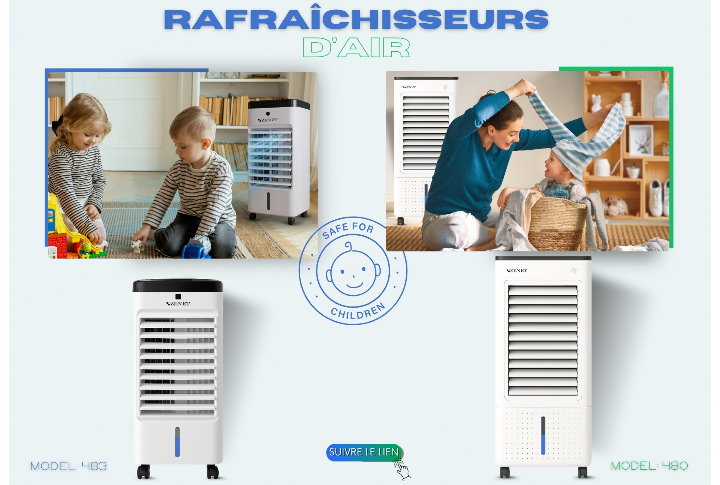 Rafraîchisseurs d'air